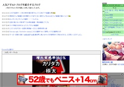 人気アダルトブログを紹介するブログ