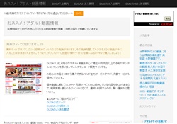 おススメ！アダルト動画情報